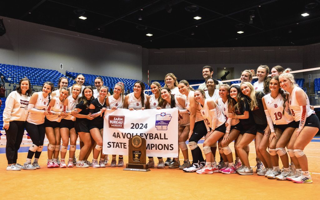 4A state volleyball final: Brookland earns three-peat over familiar foe