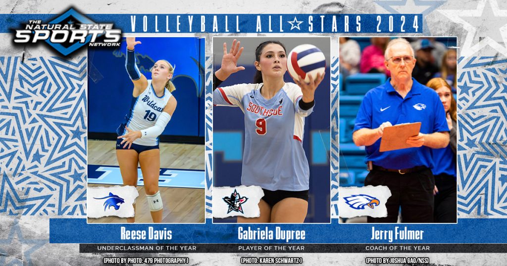 Natural State Sports announces volleyball Player, Coach and Underclassman of the Year awards