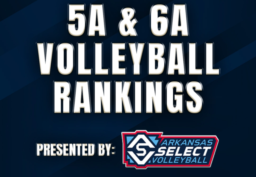 Arkansas high school volleyball 5A & 6A rankings (9/8/2025)